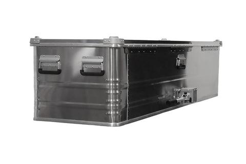 SKIIBOX transportboks for tilhengerfeste – aluminium
