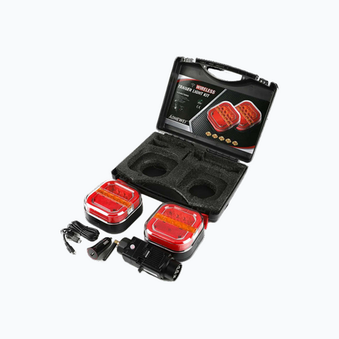 Trådløs LED-lampe - Komplett lyspakke for transportboks